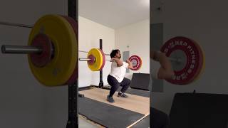 105KG x 2 - Clean &amp; Jerk double PR - on schedule