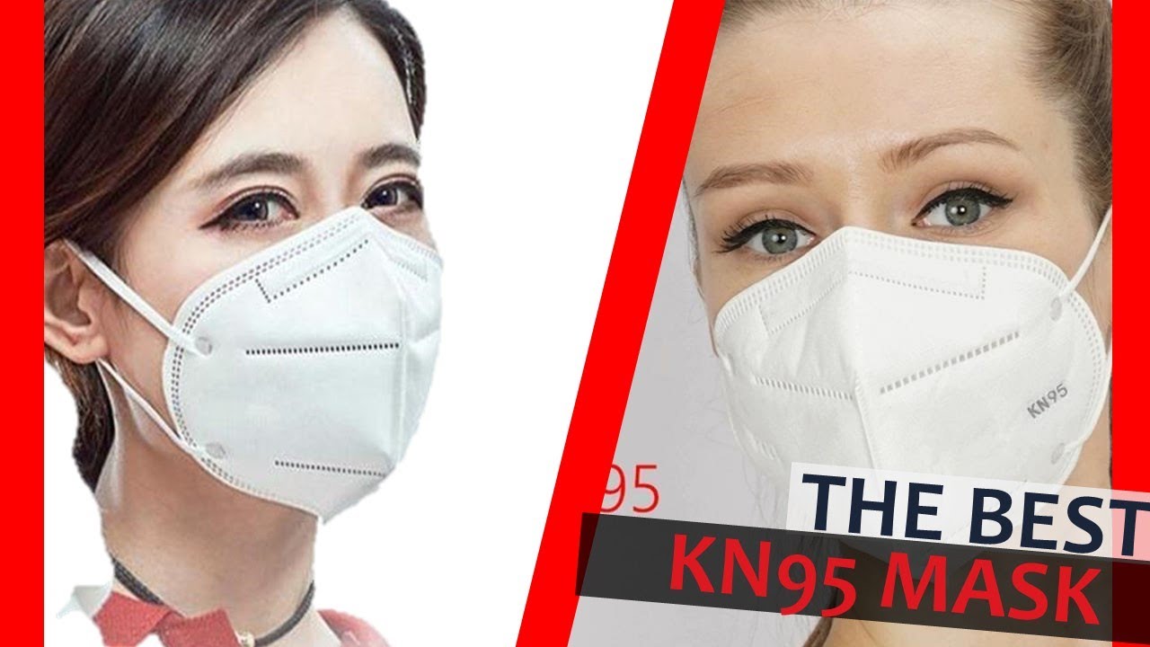 10Pcs KN95 3D Foldable Face Masks 4-layer Dustproof Non-woven Air Filter Breathing Protective Mask