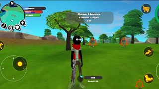 Stickman Superhero | gameplay walkthrough part 9 | Red Chilli | android iOS screenshot 3