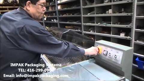Impak SMT 1622 One Step Shrink Wrapper Shrink Wrapping Pack Of Cans