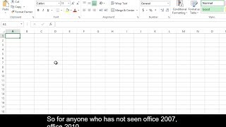 Excel 2013 The Workbook Interface