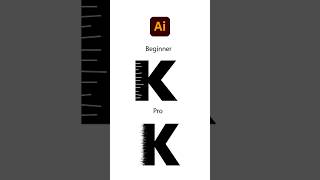 Illustrator Text Effect Trick – Beginner vs Pro | Grunge & Distressed Typography #illustratortips