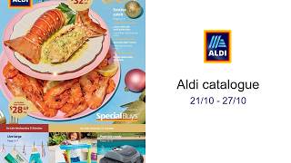 Aldi catalogue 21/10 - 27/10