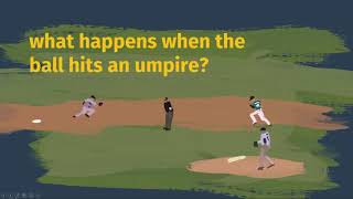 What Happens When a Baseball Hits an Umpire?