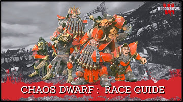 Chaos Dwarf: Blood Bowl 3 Official Race Guide