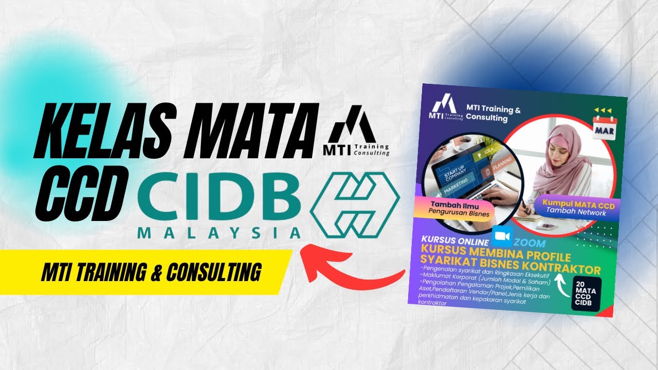 15.Kelas Mata CCD MTI Training & Consulting (Kelas bina profile Company)