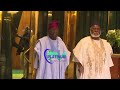 See How Tinubu Stood Outside Aso Rock To Receive Abdulsalam Abubakar