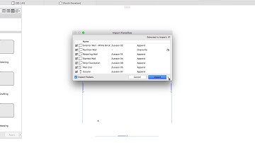 Predefined Favorites Import - ARCHICAD Training Series 3 - 03/84