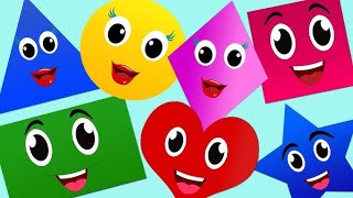 The Shape Song #2 | Review Song for Kids | Super Simple Songs