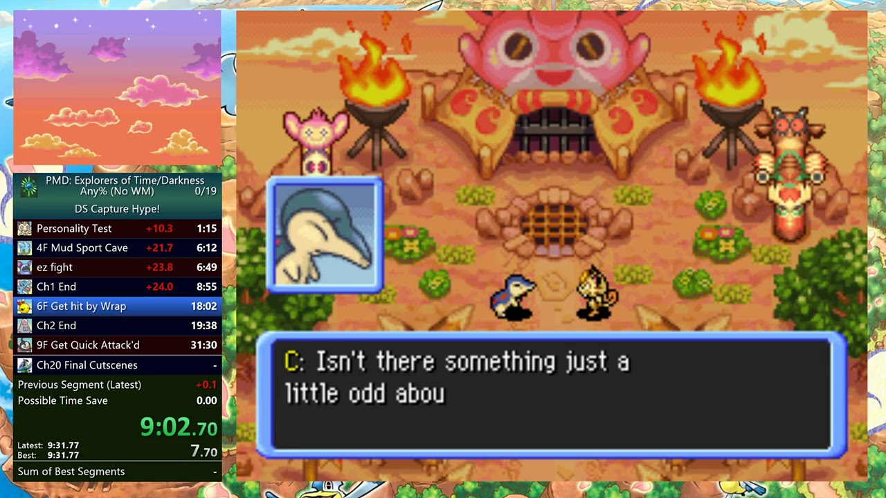 PMD: Explorers of Time Any% No WM - 