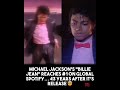 No 1 song still after 43 years #michaeljackson #BilleJean
