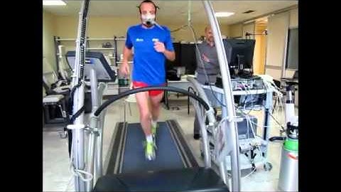 VO2max test with Quark CPET metabolic cart at INEFC