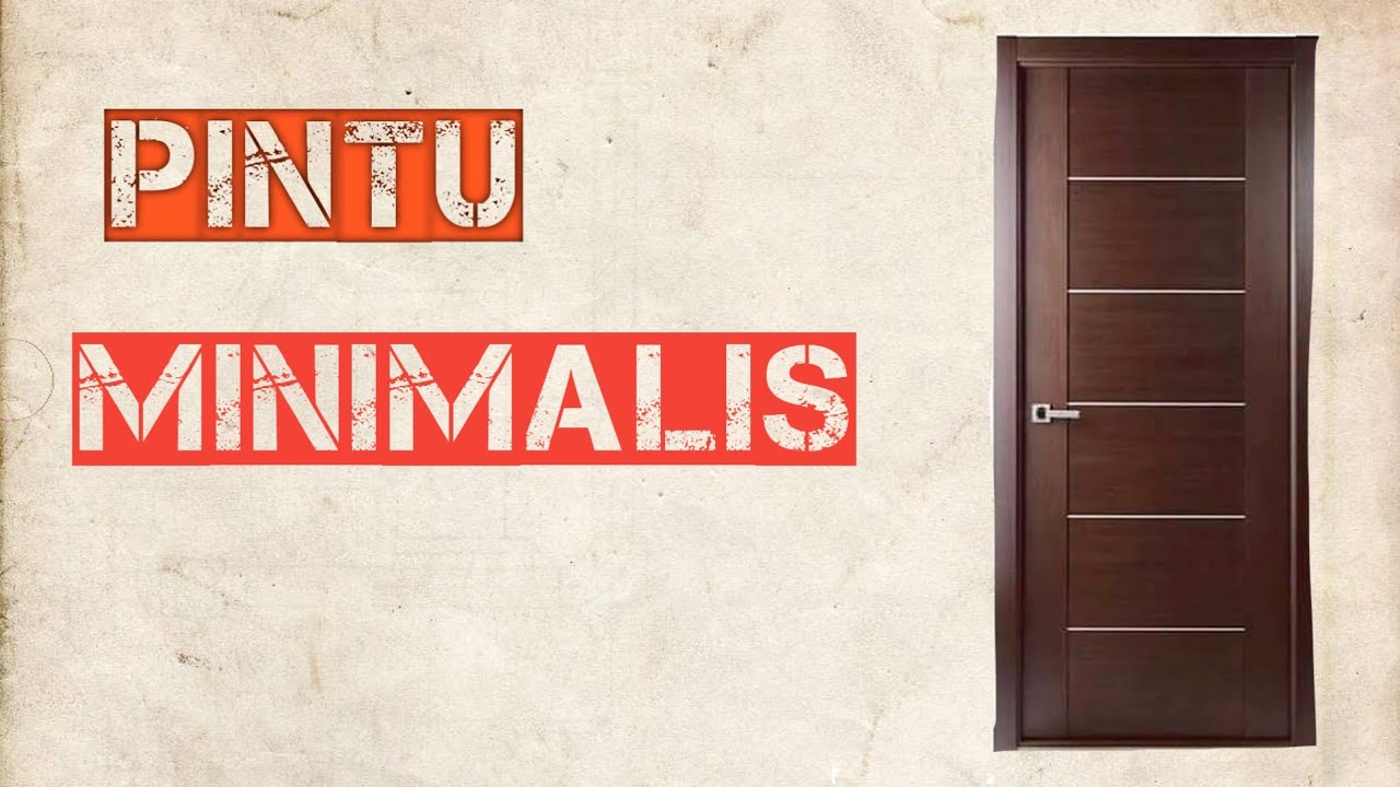  Cara  membuat  pintu  minimalis dari  kayu YouTube