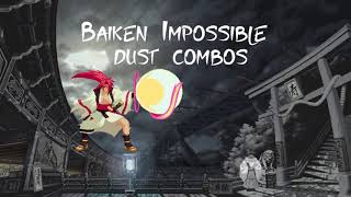 Baiken Impossible Dust Combos - Guilty Gear Accent Core +R