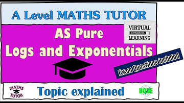 AS Pure A Level Maths ch 14: Logs and Exponentials