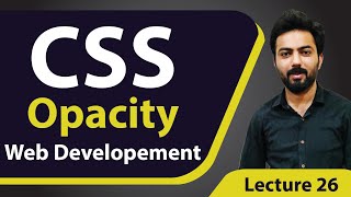 CSS Tutorial | Opacity: Transparent Background | #26 | html, css, javascript | @thecodecollege