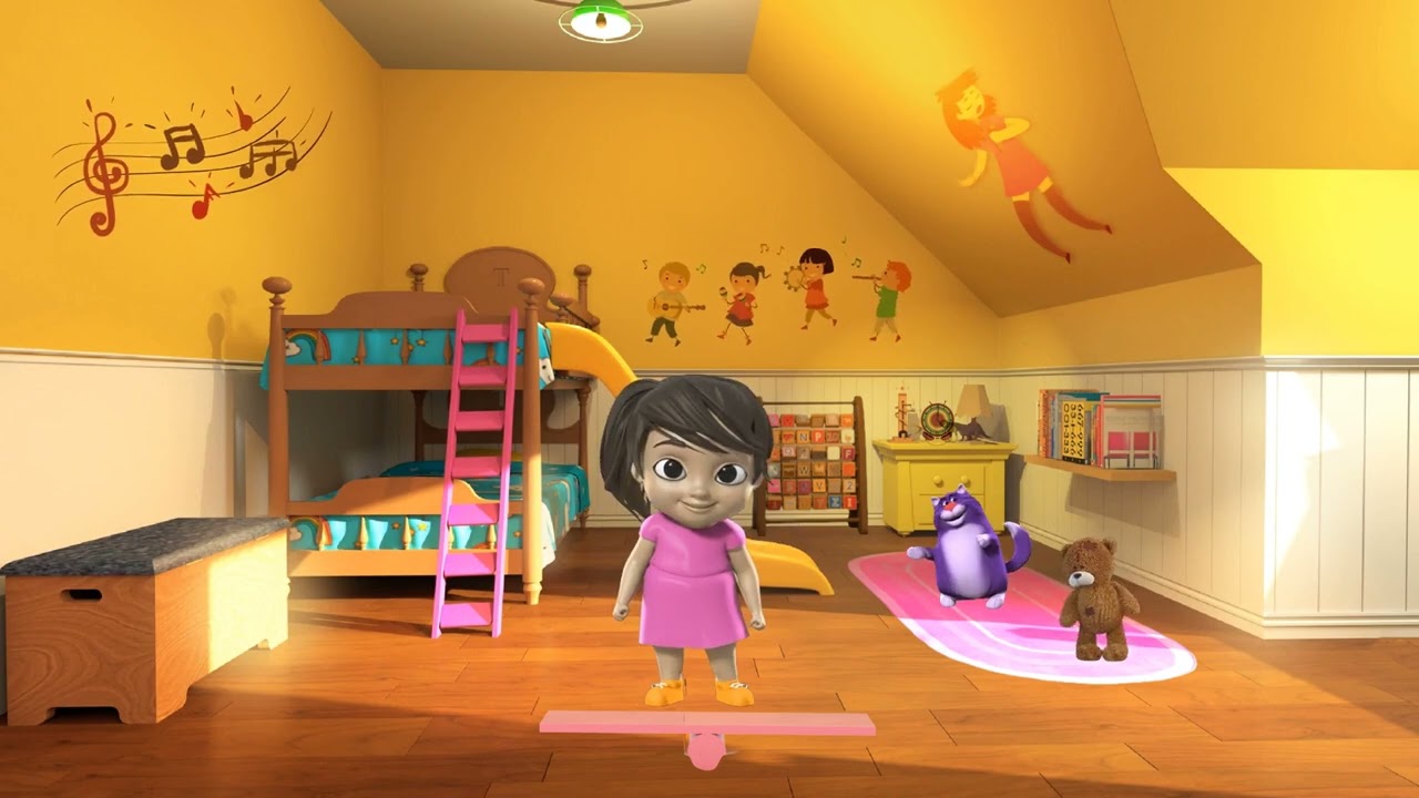 Muzica si dansul - Cantece pentru copii - Muzica pentru copii - Miss Roby