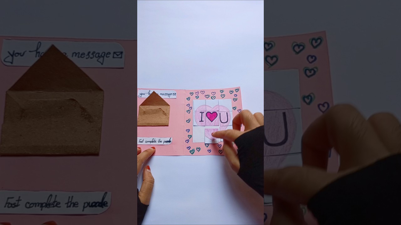 Secret message gift card✨💕🎀