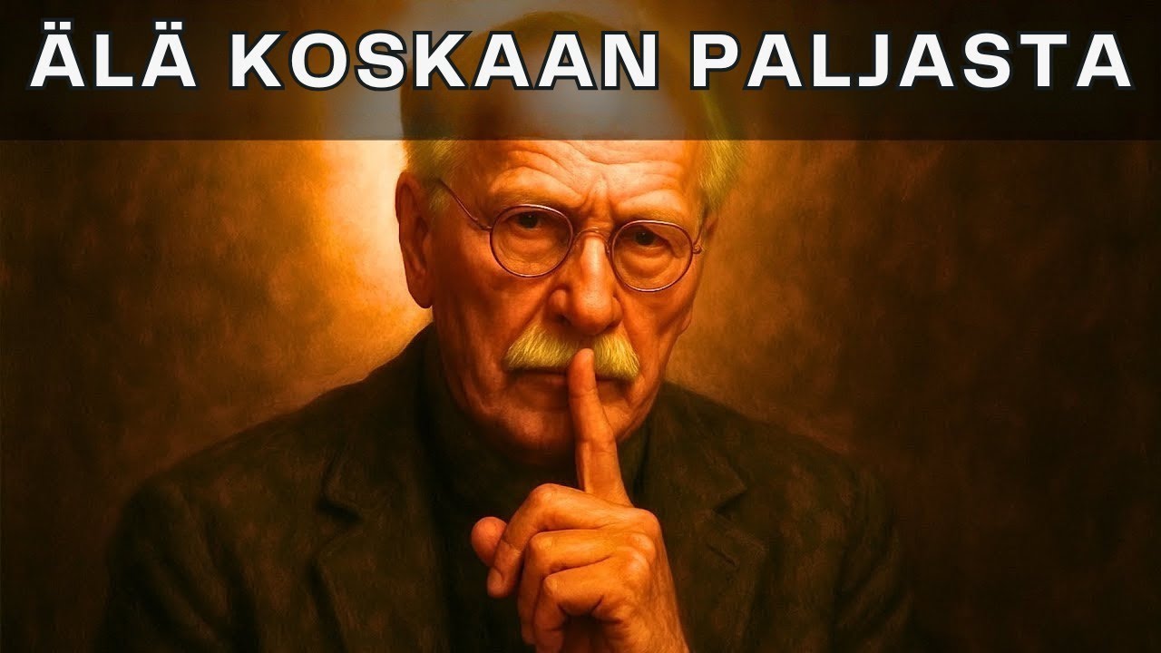 Jos olet henkisesti herännyt: älä paljasta näitä 5 asiaa kenellekään | Carl Jung