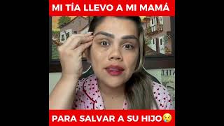 My aunt took my mom