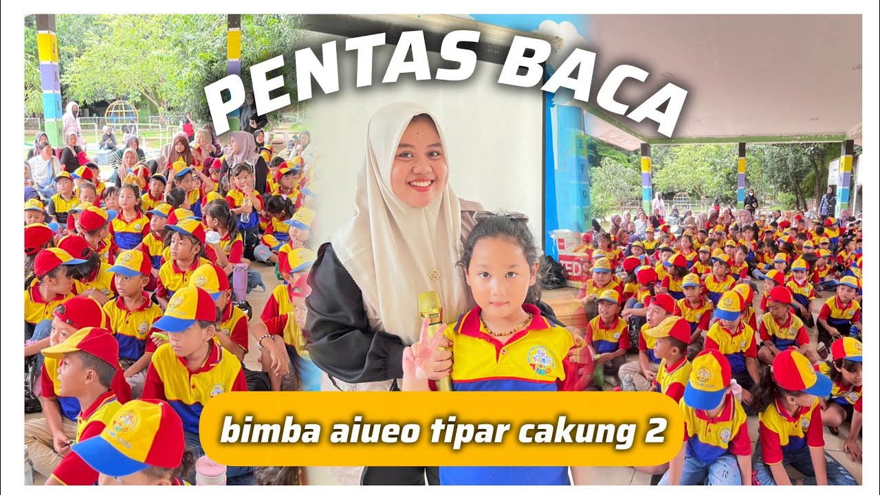 PENTAS BACA biMBA aiueo Tipar Cakung 2 Damri