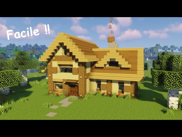 Comment Faire Une Belle Maison En Bois Sur Minecraft | Ventana Blog