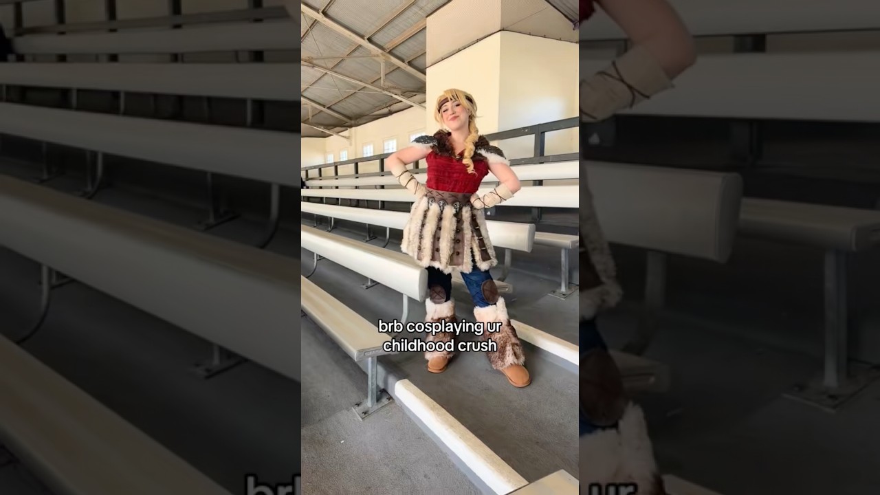 ASTRID HTTYD COSPLAY REVEAL HEHE #howtotrainyourdragon