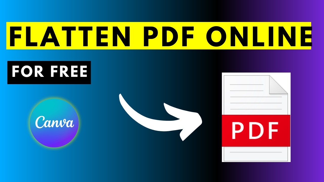How to Flatten a PDF for Free Online (No Adobe Needed)