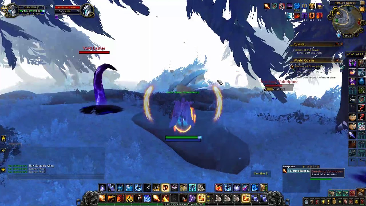 History of Corruption World Quest WoW Shadowlands