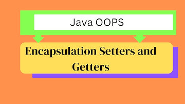 Encapsulation in Java | Core Java | Java Programming |