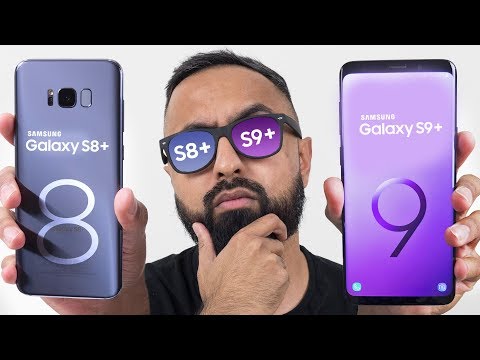 Samsung Galaxy S9 Plus vs S8 Plus
