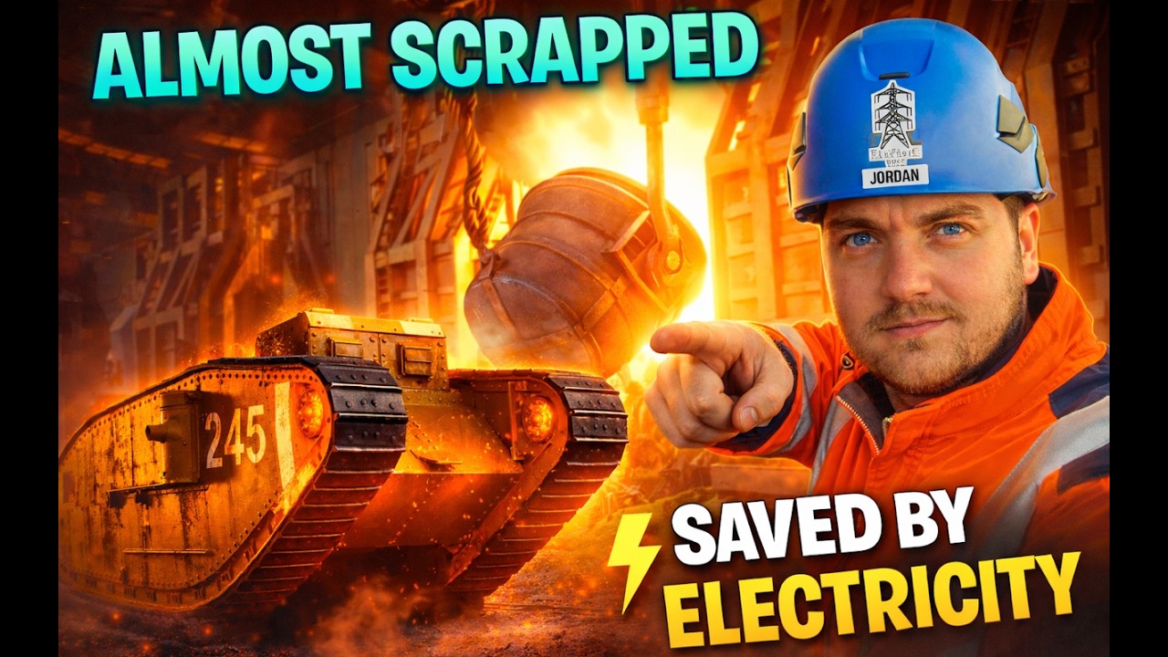 Why the Electricity Board Hid a WW1 Tank