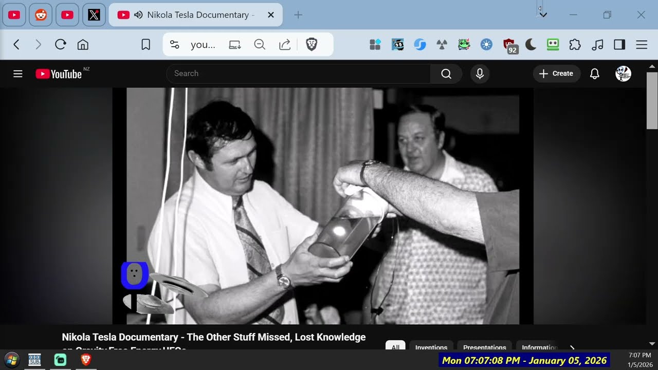 Фрагмент из документального фильма о исследованиях Теслы по поиску бесконечной свободной энергии ...