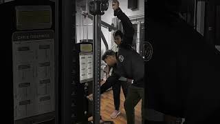How can properly pin load in the machine. #fitness  #gym #motivation #fitnessmotivation