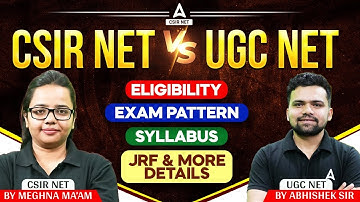 NTA UGC NET V/S CSIR NET | Difference Between NTA UGC & CSIR UGC