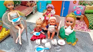 Raadha ki kahani part -205/Barbie doll all day routine in indian village / Barbie doll ki kahani