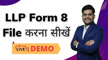 LLP Form 8 Filing |  Statement of Account & Solvency Form 8 LLP | #FinTaxPro #Form8