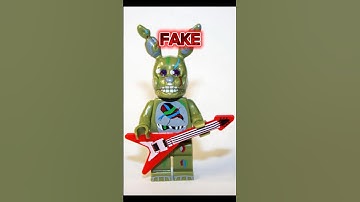 Real VS Fake Fnaf Bootleg Merch (Springtrap)