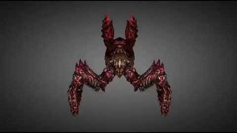 Scourge Project Monsters + animations (.c4d)