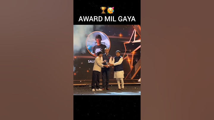 Vlogger Of The Year Award Mila 🏆😍