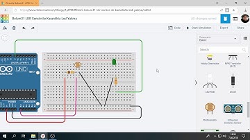 Tinkercad ile Arduino Bölüm 31 :  LDR ile Karanlıkta Led Yakma
