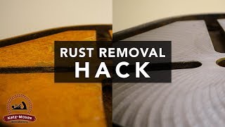 Get the katz-moses magnetic dovetail jig here: https://goo.gl/xzemma
today i show you a quick, cheap and easy way to remove rust from your
woodworking me...