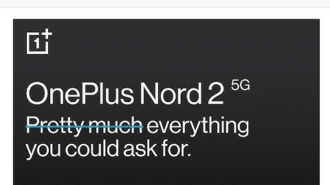 Amazon Take the Nord 2 quiz and stand a chance to win the all-new OnePlus Nord 2 5G smartphone