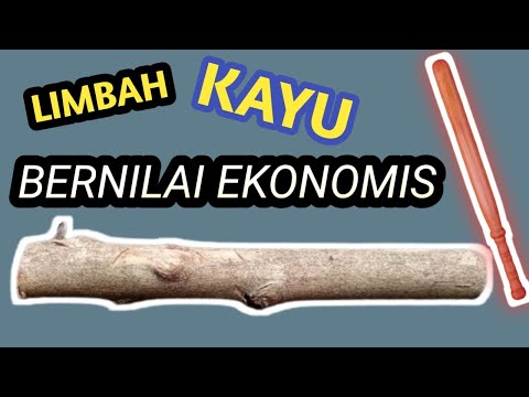 INIKAH TUKANG KAYU KREATIF / cara membuat pukulan bola kasti / bubut kayu