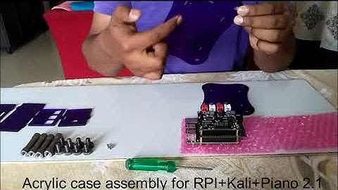 Allo.com - Acrylic Case Assembly Tutorial For RPi + Kali + Piano 2 1