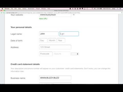 How to create and connect your Stripe account