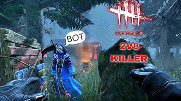 Dead By Daylight |Ghost Face & Nurse (BOT) Killer Match|2V8 GAME Silent Hill & Castlevania Event|DBD