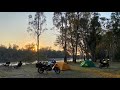 Motorcycle Camping - Murray River, Victoria - Australia