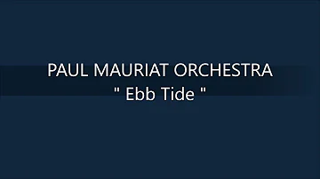 PAUL MAURIAT ORCHESTRA   Ebb Tide