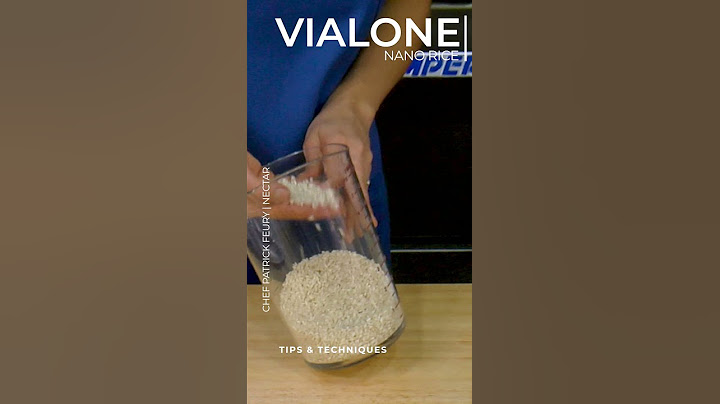 Vialone Nano Rice | Chef Patrick Feury | Tips #shorts